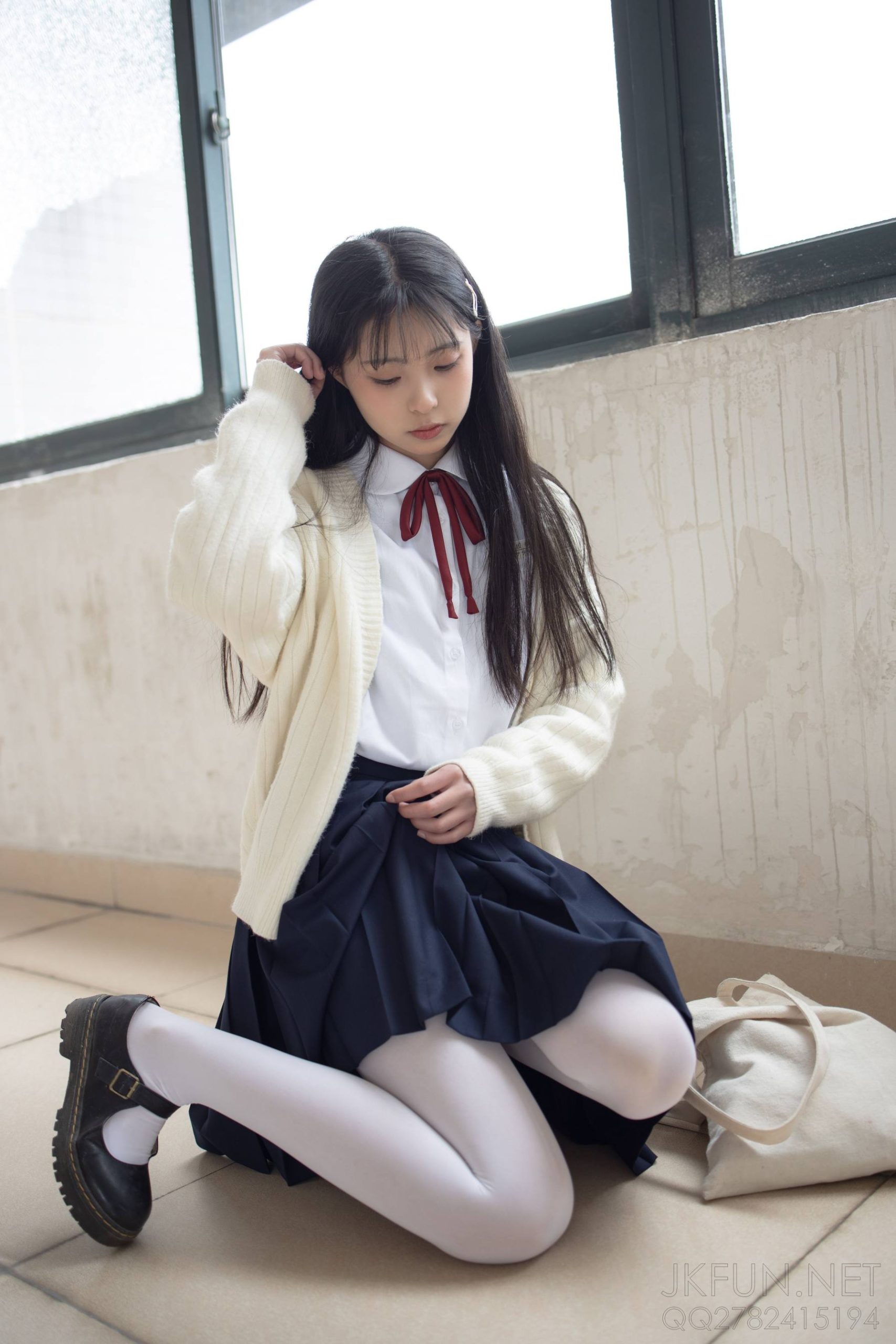 图片[3]-甜美可人的白丝姑娘【127P】20011-达塔图库