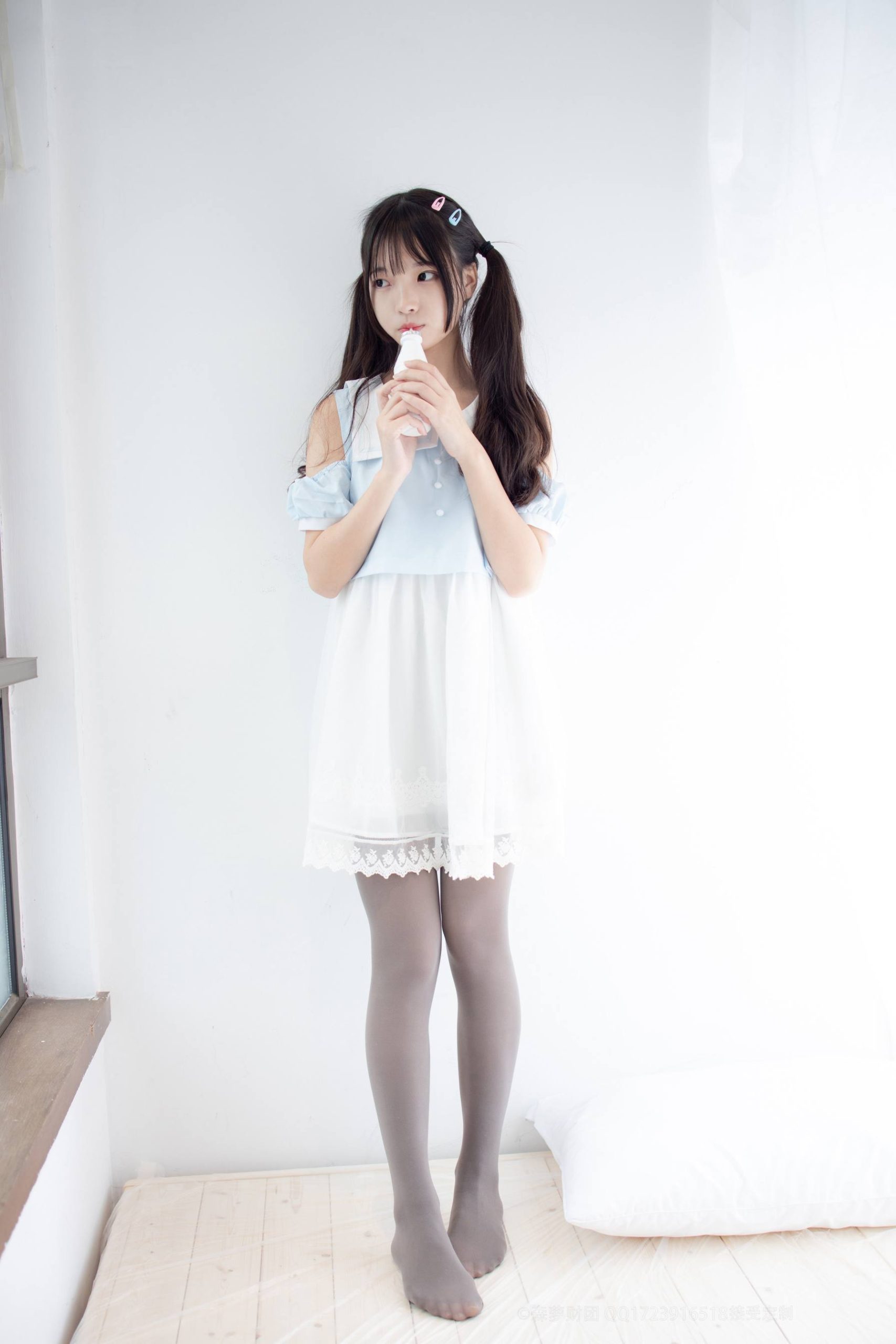 图片[6]-超级甜美的灰丝小姑娘【86P】20005-达塔图库