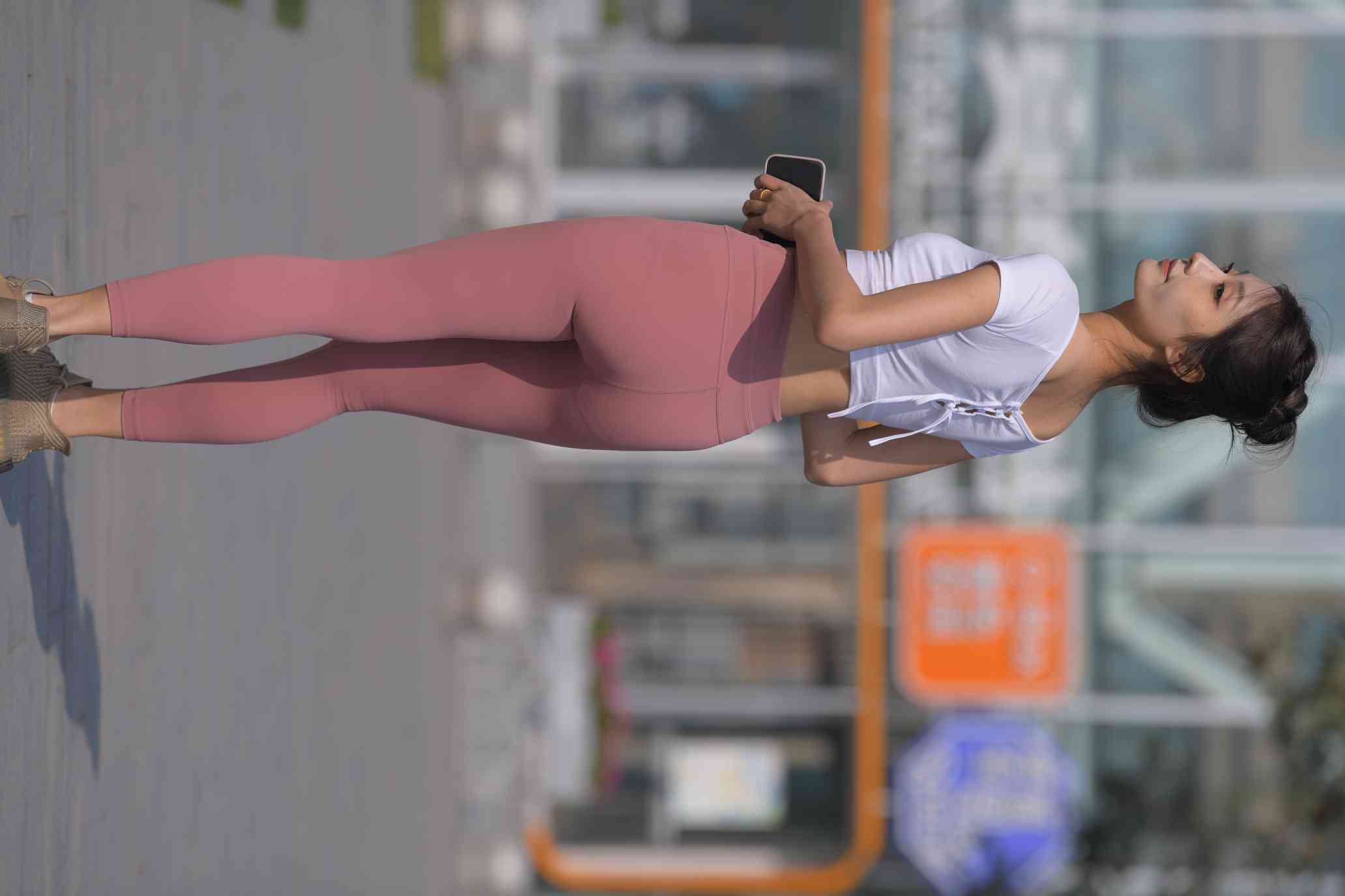 图片[2]-很漂亮的瑜伽裤女孩【419P】04013-达塔图库