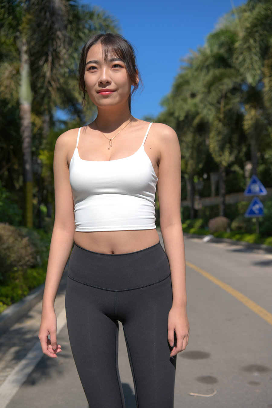 图片[1]-黑色瑜伽裤女孩 J0904 474P11V-15.7GB-达塔图库