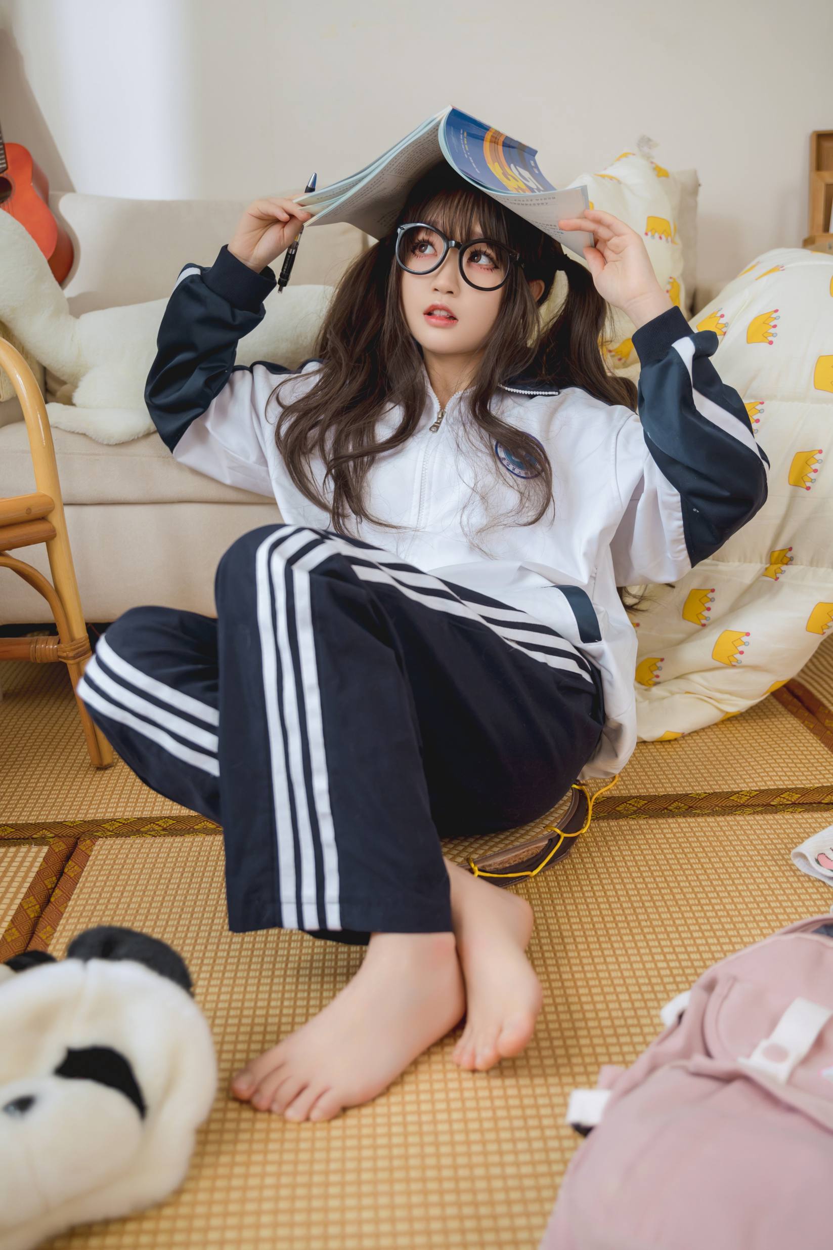 图片[5]-穿校服的双马尾女孩【64P】20010-达塔图库