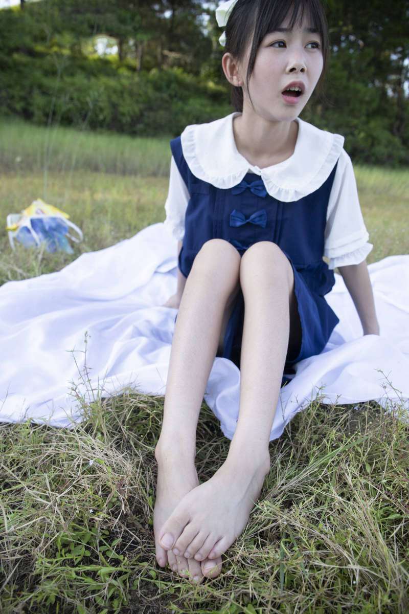 图片[1]-非常甜美的牛仔裙女孩【226P】20021-达塔图库