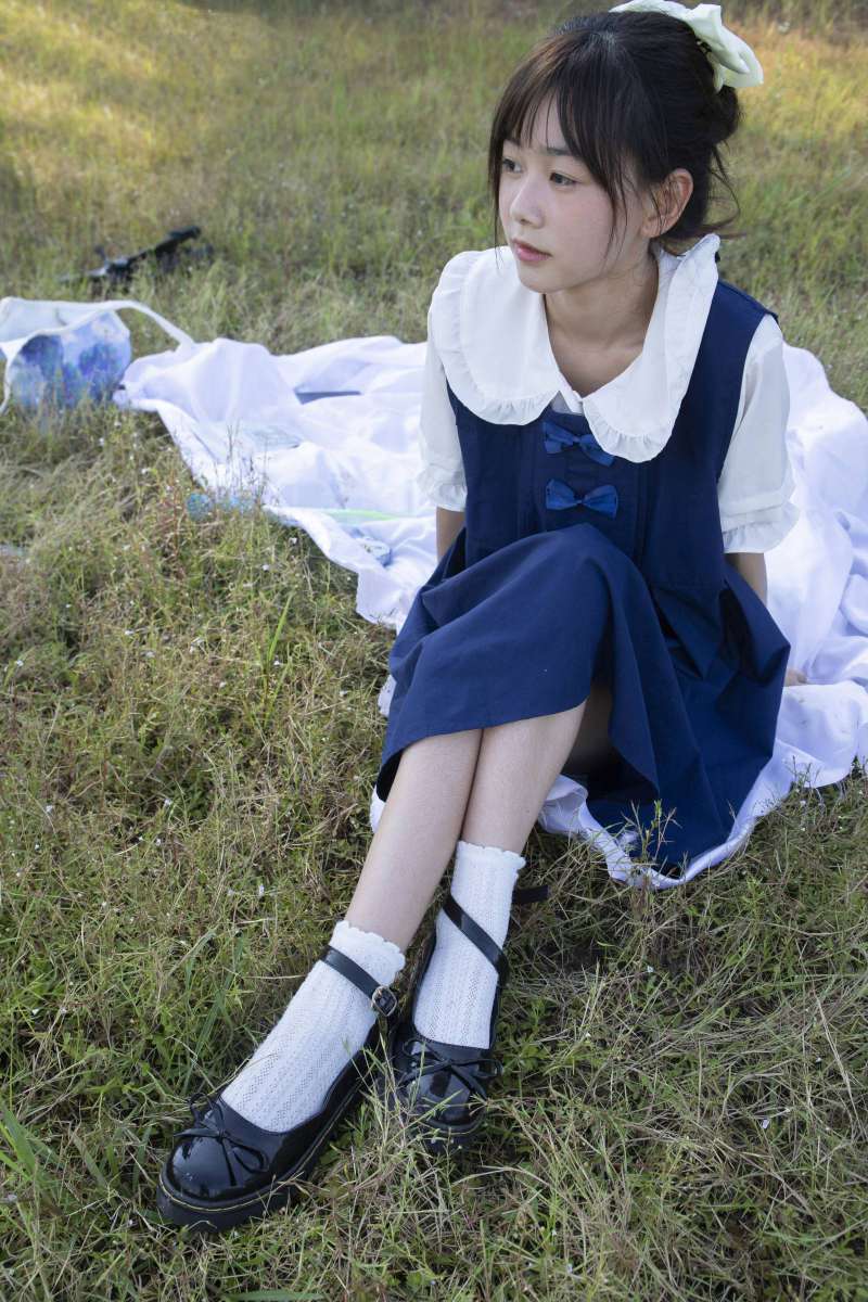 图片[6]-非常甜美的牛仔裙女孩【226P】20021-达塔图库