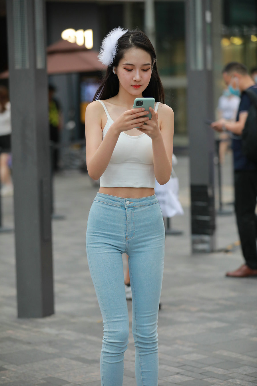 图片[3]-非常漂亮的牛仔裤女孩 J2144 98P1V-1.92GB-达塔图库