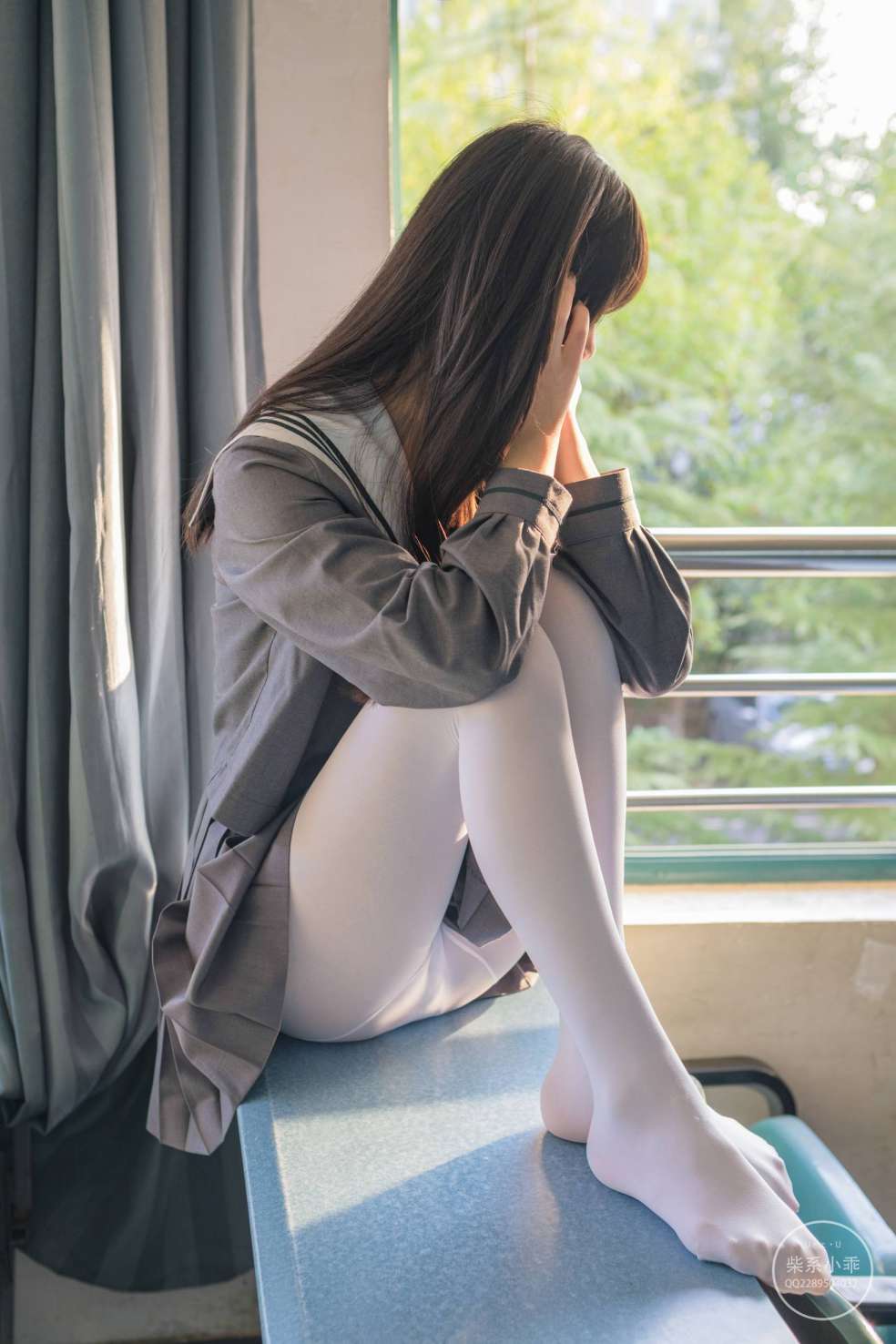 图片[4]-白丝清纯少女真的太可爱了【60P】20001-达塔图库