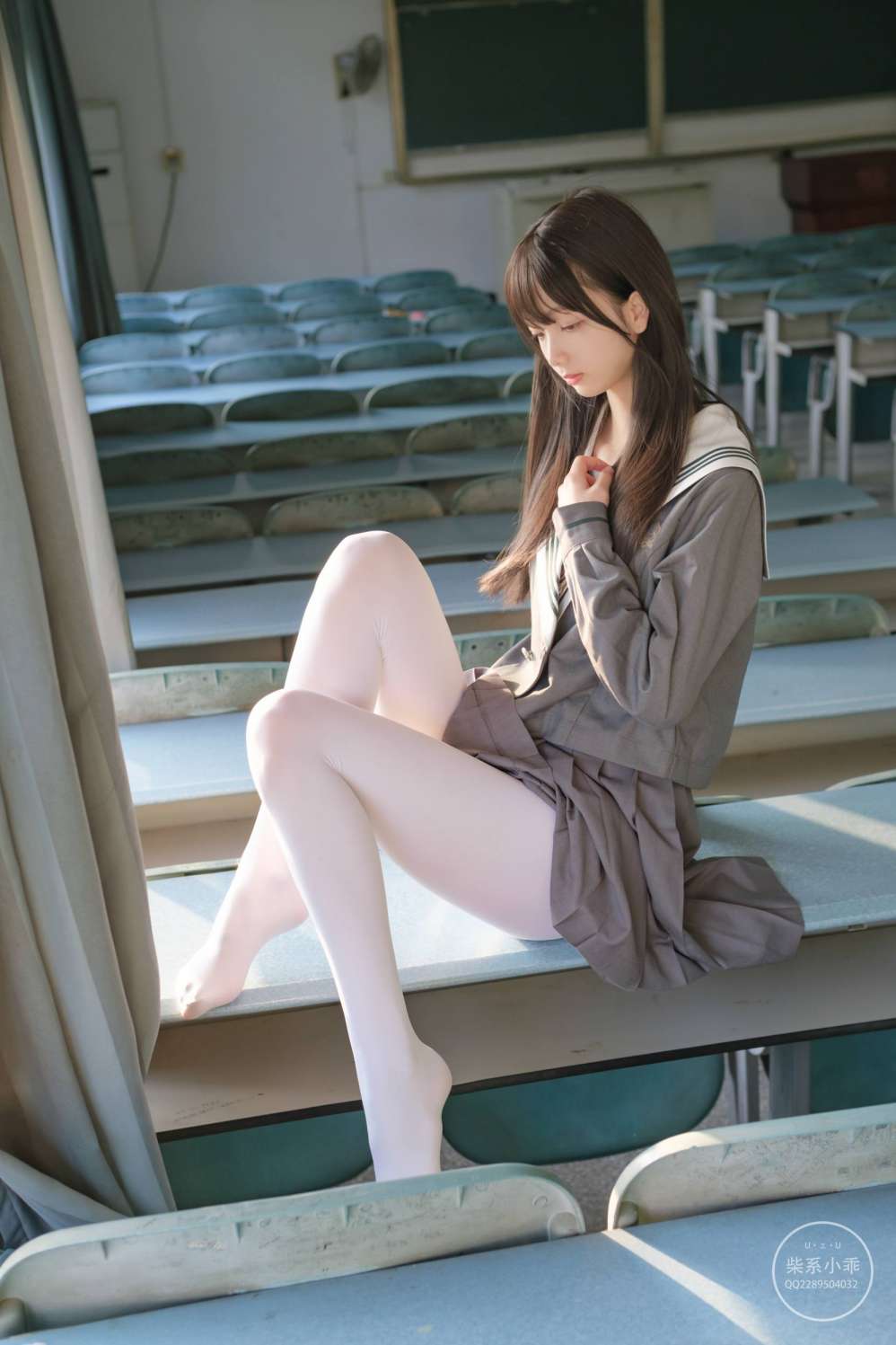 图片[5]-白丝清纯少女真的太可爱了【60P】20001-达塔图库