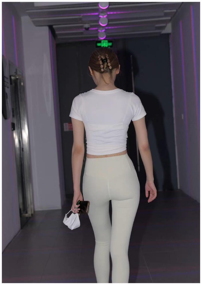 图片[2]-白色瑜伽裤女孩J2213 190P2V-14.6GB-达塔图库