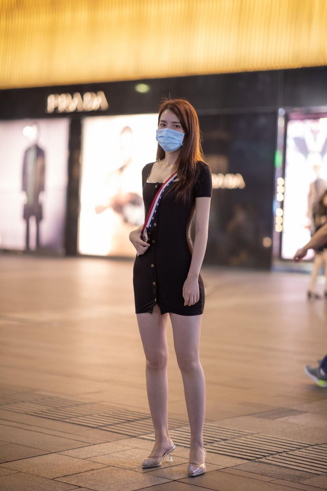 图片[4]-逛商场的黑色包臀裙美丽女孩【385P】00050-达塔图库