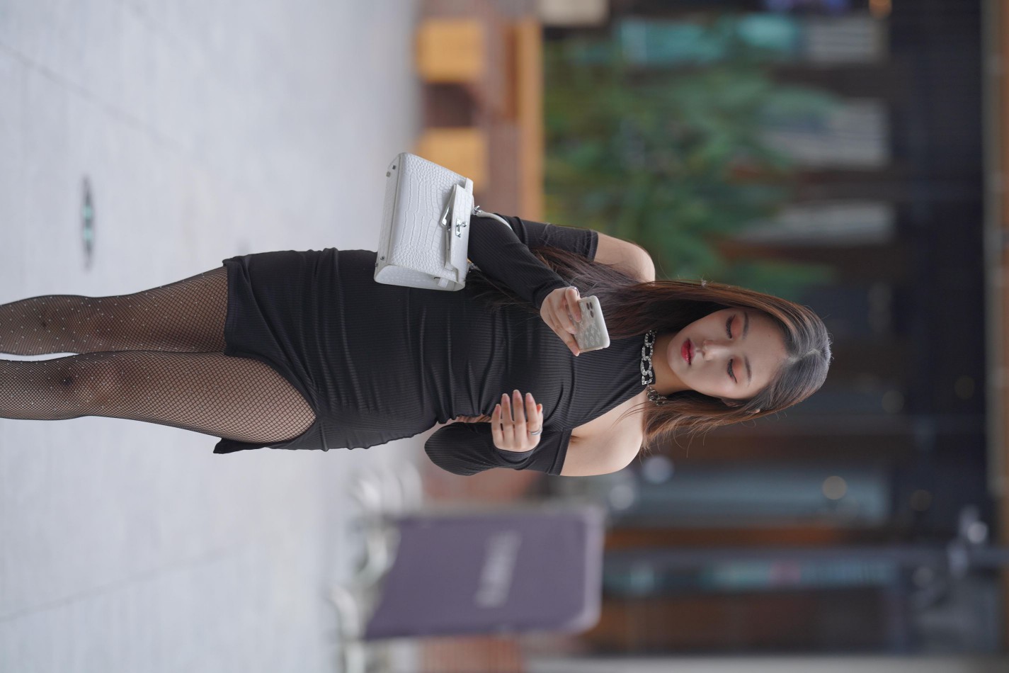 图片[3]-非常妩媚的网格丝袜女孩【186P】00037-达塔图库