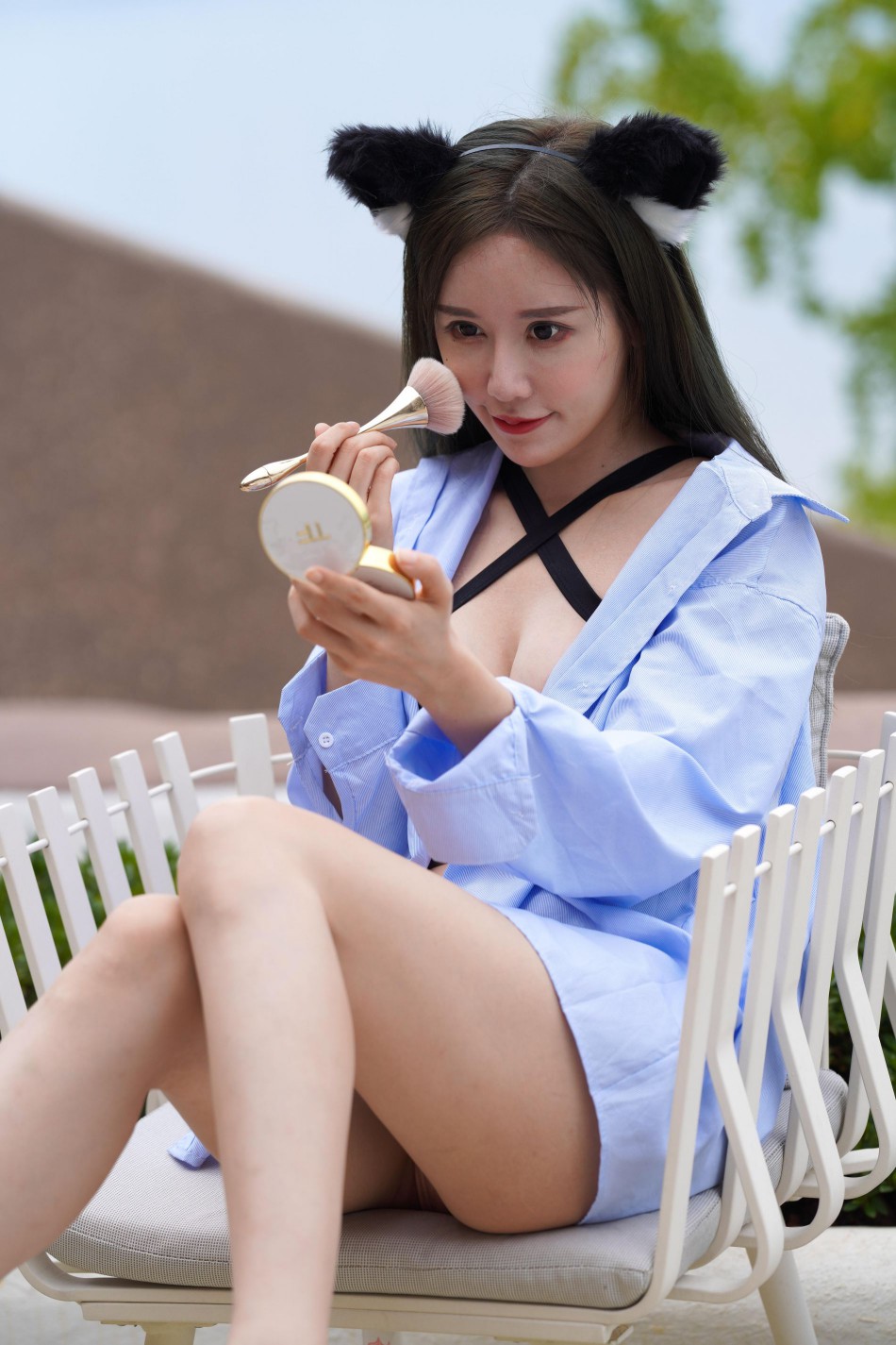 图片[5]-可爱的猫耳朵比基尼美少女【394P】00043-达塔图库