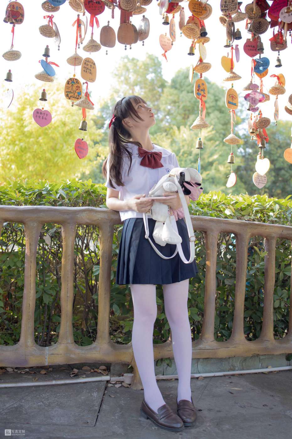 图片[5]-眼神好清澈的双马尾白丝女孩【75P】20019-达塔图库