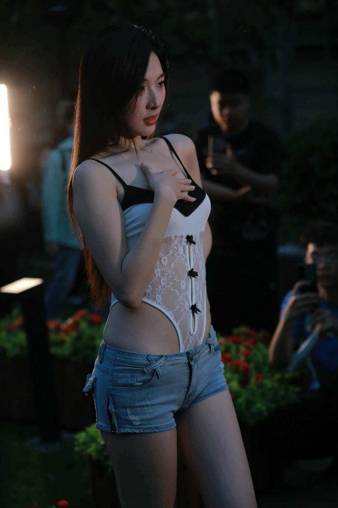 P0305 甜美牛仔短裤【125P】1.12GB-达塔图库