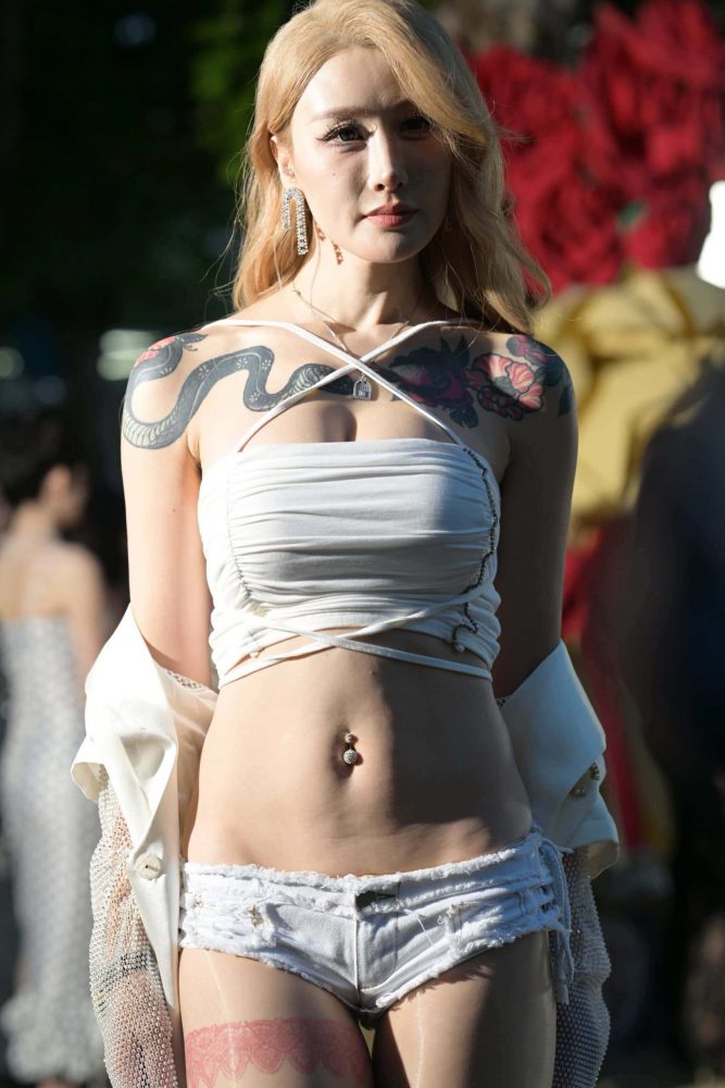 P3169 亮丝小热裤 【140P】-达塔图库