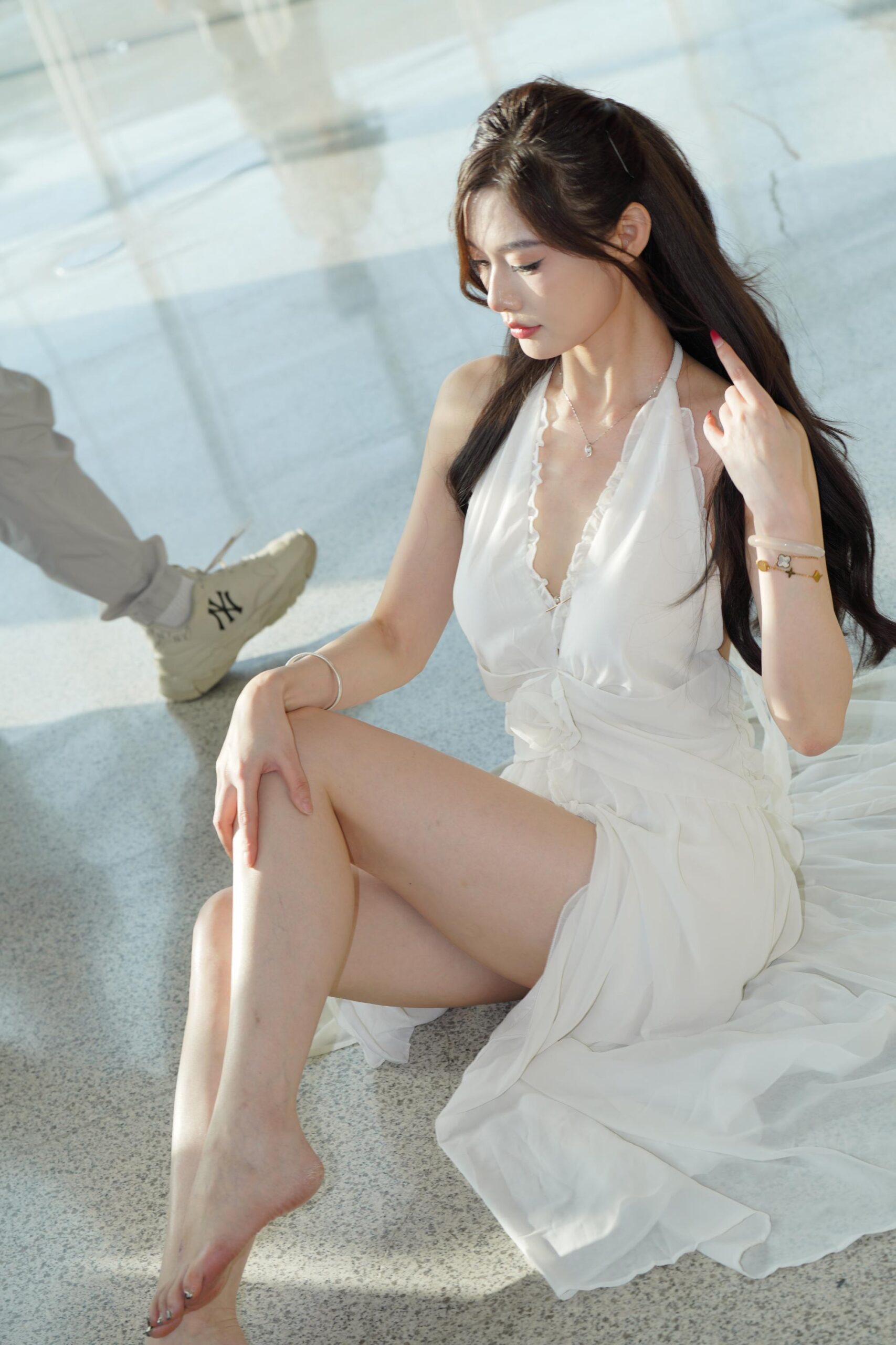 图片[2]-P4348一袭白裙凡尘精灵 【128P】-达塔图库
